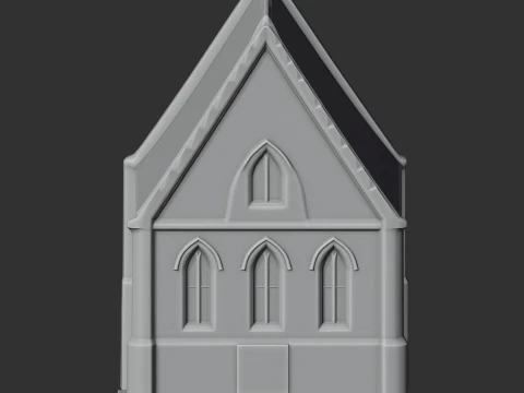 Biddlestone RC Chapel 3D Model