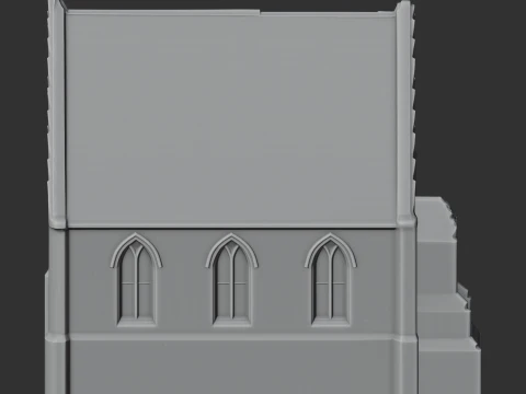 Biddlestone RC Chapel 3D Model