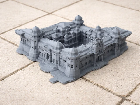 Bincknoll Castle 3D Model
