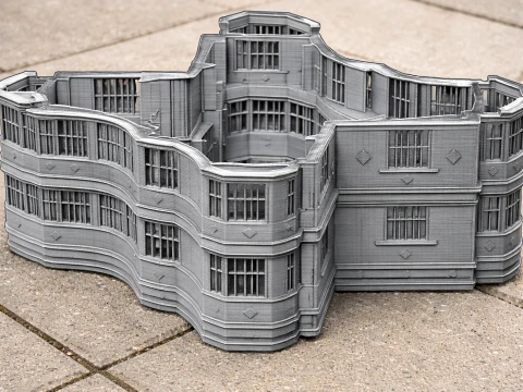 Benefield Castle 3D 모델