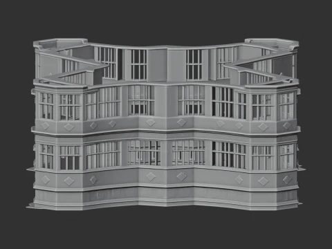 Benefield Castle 3D Model