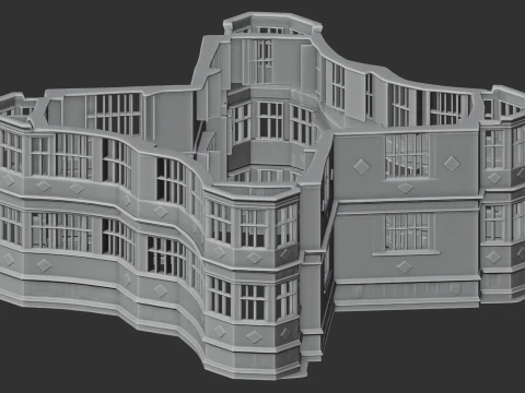 Benefield Castle 3D Model