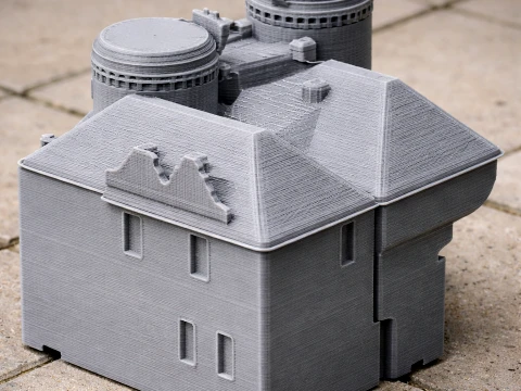 Benington Castle 3D 모델