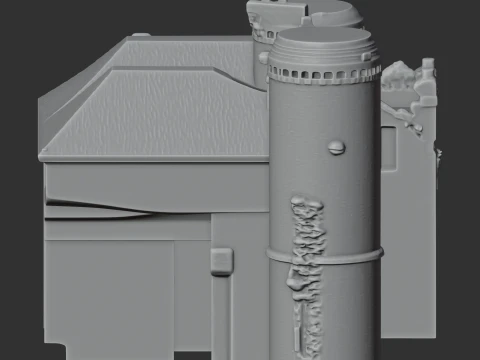 Benington Castle 3D Model