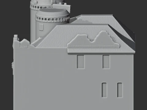 Benington Castle 3D Model