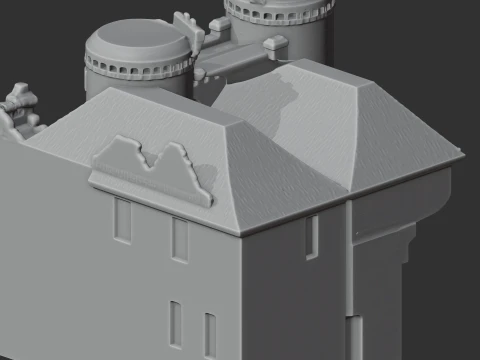 Benington Castle 3D Model