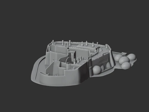 Berkeley Castle 3D Model