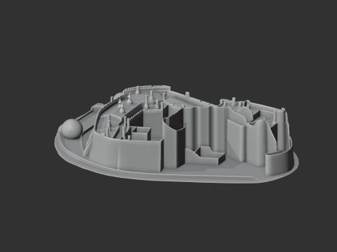 Berkeley Castle 3D Model