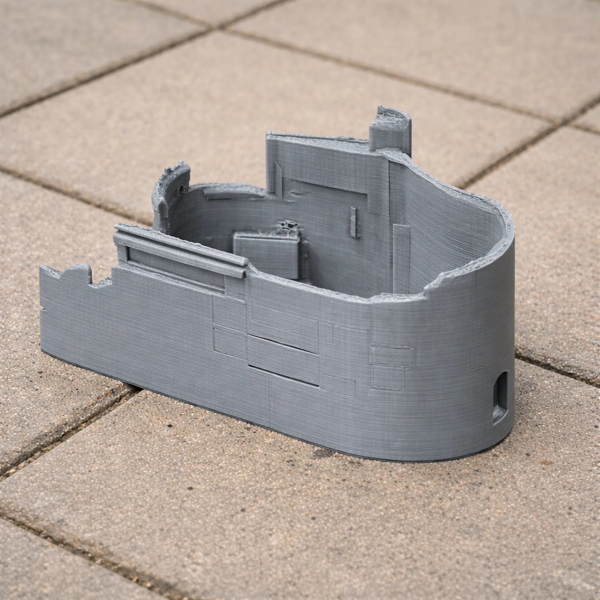 Berry Pomeroy Castle 3D Model .c4d .max .obj .3ds .fbx .stl .blend 