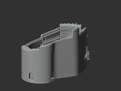 Berry Pomeroy Castle 3D Model