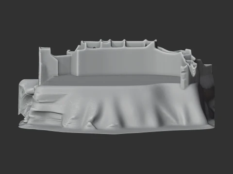 Berwick Castle 3D Model