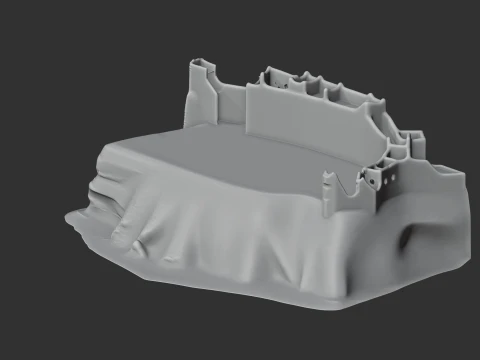 Berwick Castle 3D Model