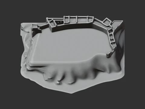 Berwick Castle 3D Model