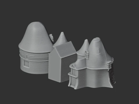Bishopton Castle 3D Model