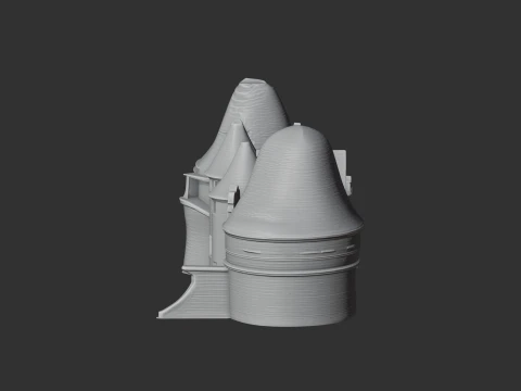 Bishopton Castle 3D Model