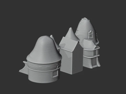 Bishopton Castle 3D Model