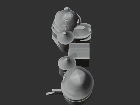 Bishopton Castle 3D Model