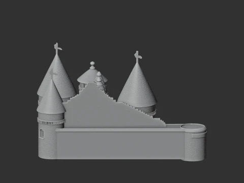Bitchfield Castle 3D Model