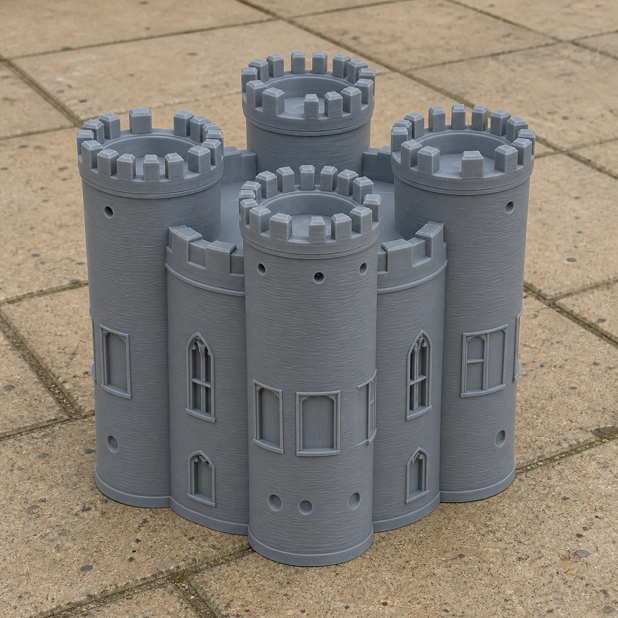 Blaise Castle 3D Model .c4d .max .obj .3ds .fbx .stl .blend