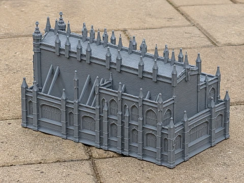 Buildings and architecture of Bath 3D Model