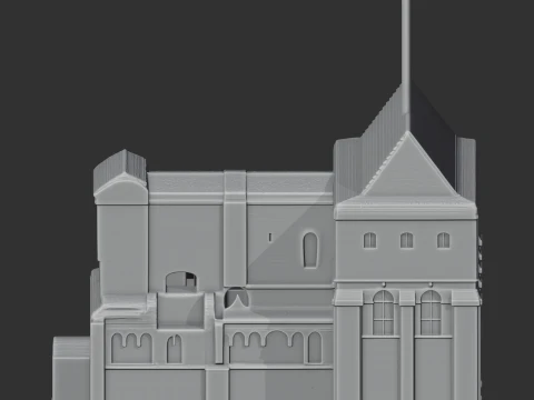 Castle Rising castle 3D Model