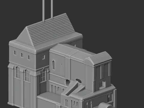 Castle Rising castle 3D Model