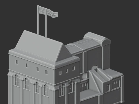 Castle Rising castle 3D Model