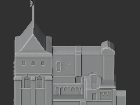 Castle Rising castle 3D Model