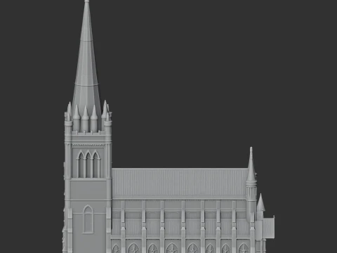 Chichester Cathedral 3D Model
