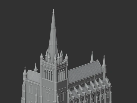 Chichester Cathedral 3D Model