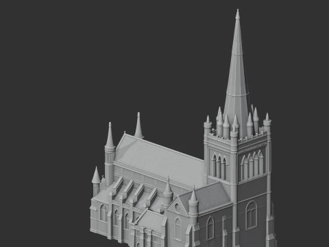Chichester Cathedral 3D Model