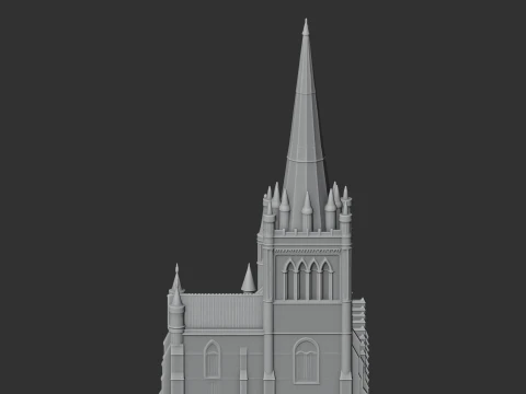 Chichester Cathedral 3D Model