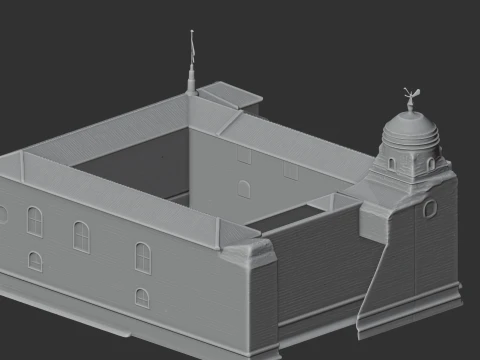 Colchester Castle 3D Model