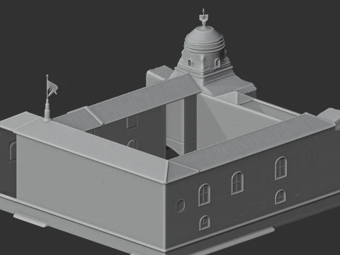 Colchester Castle 3D Model
