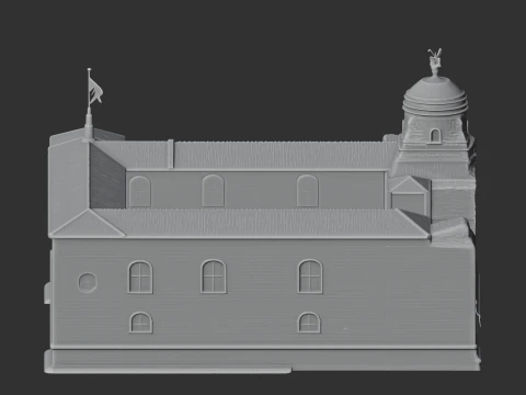 Colchester Castle 3D Model