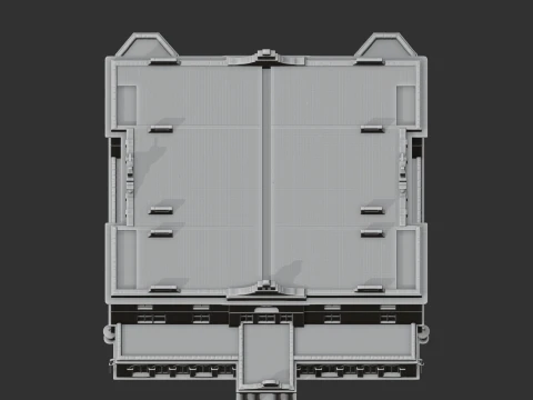Corby Castle 3D Model