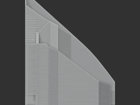 Dubai Towers Doha 3D Model