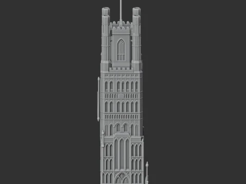 Ely Castle 3D Model