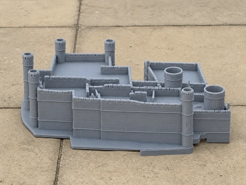 Chichester Castle 3D Model