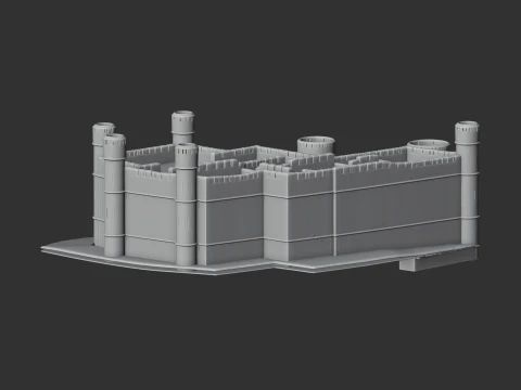 Chichester Castle 3D Model