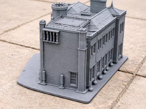 Ewyas Harold Castle 3D Model