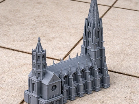 Freiburg Minster 3D Model