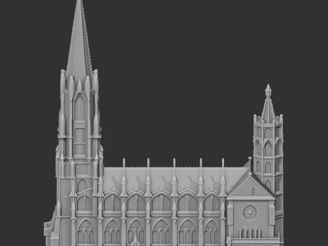 Freiburg Minster 3D Model