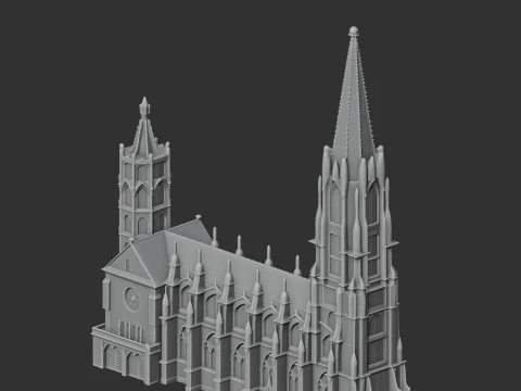 Freiburg Minster 3D Model