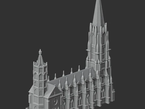 Freiburg Minster 3D Model