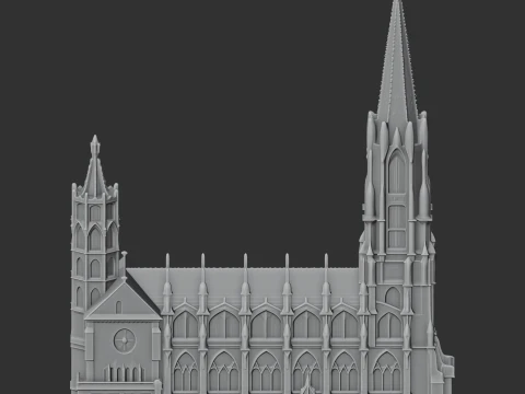 Freiburg Minster 3D Model