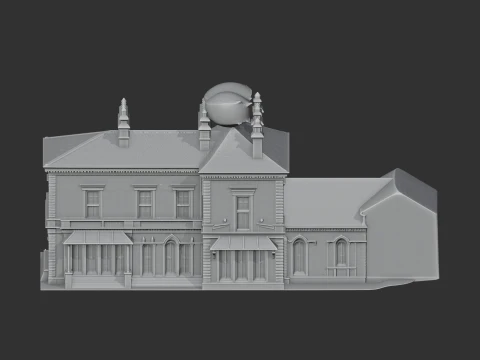 Frodsham Castle 3D Model
