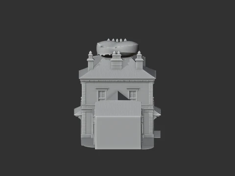 Frodsham Castle 3D Model