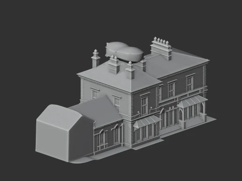 Frodsham Castle 3D Model