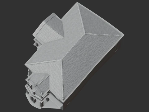 Georgian architecture 3D Model